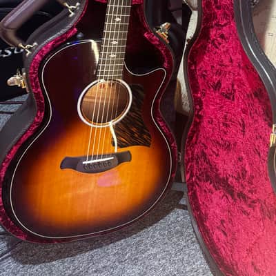 Taylor Builder's Edition 514ce Grand Auditorium Acoustic/Electric Guitar - Kona Burst Top with Hardshell Case image 10