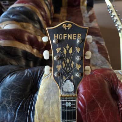 Hofner Committee E2 1964 60s Vintage Sunburst Hollow Body Archtop Guitar image 5
