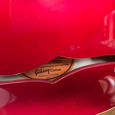 Gibson ES-335 '63 Block Custom Shop Historic Collection Nashville 2009 Cherry image 5