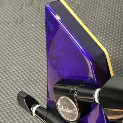 Jackson SLSMG Super Lightweight Soloist ('06-'11) - Eerie Dress Swirl #041708 with Hard Case image 17
