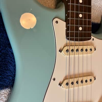 Fender Limited Edition American Professional Stratocaster with Rosewood Neck 2017 - Daphne Blue image 3