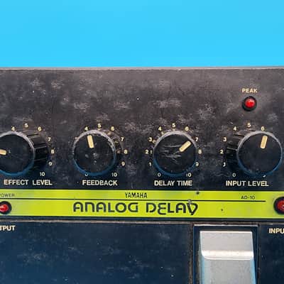 Rare 80s Yamaha AD-10 Analog Delay BBD Guitar Effect Pedal Bass MN3005 MN3101 Burton Japan image 2