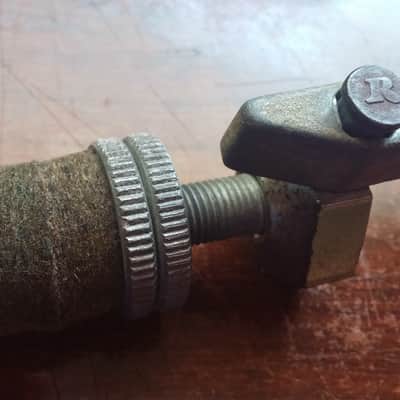 VINTAGE Rogers Supreme HI -Hat Clutch EARLY VERSION Swivo GALAVNIZED BIG R THUMB BOLT NO TARIFFS image 2