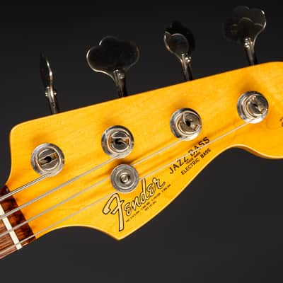 Fender Jazz Bass 62 Stack Knob Reissue ! 1992 - Black image 6