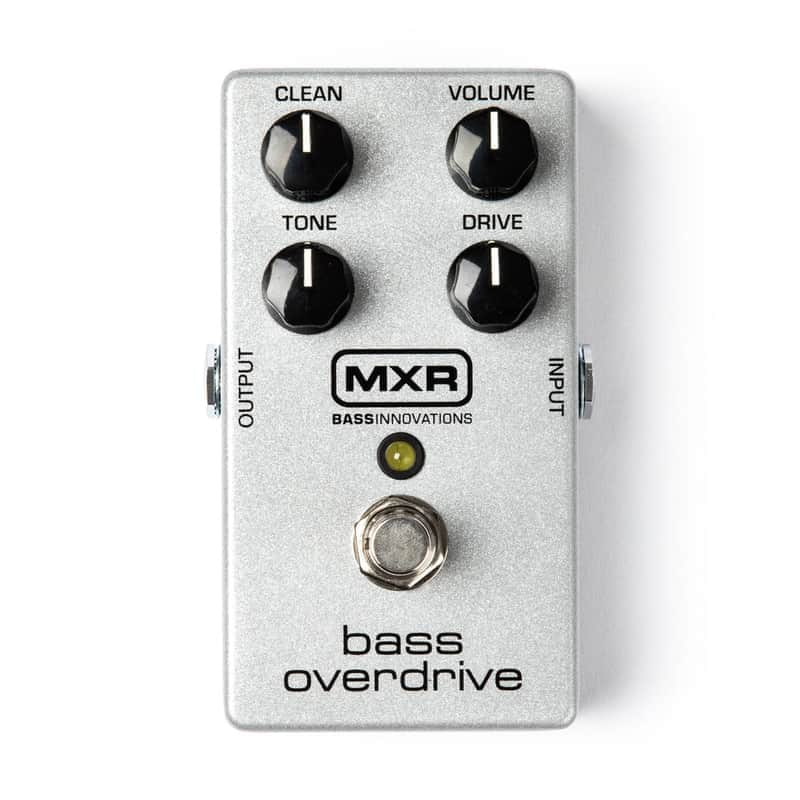 MXR M89 Bass Overdrive Effects Pedal - Gray image 1