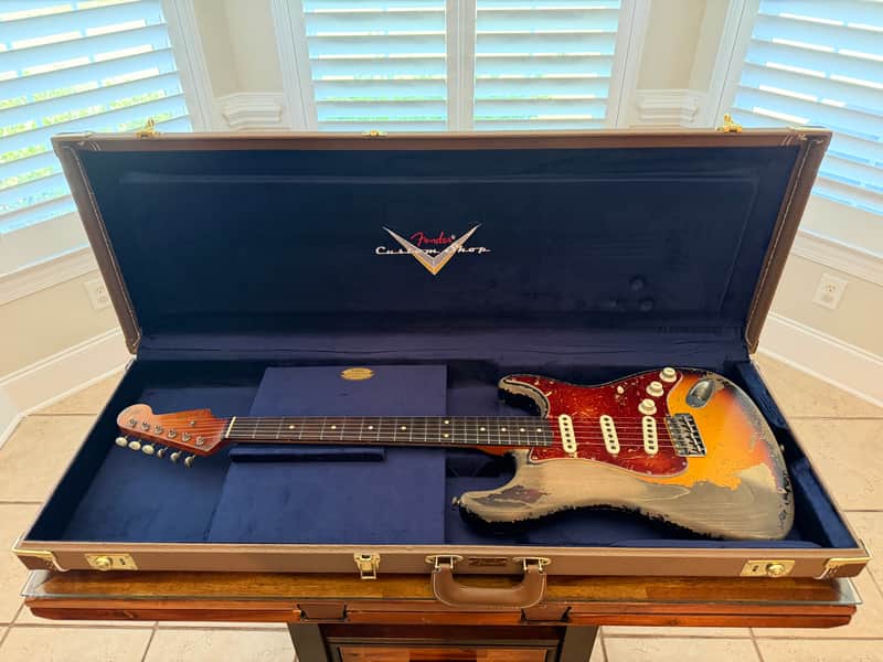 Fender Custom Shop Dale Wilson Masterbuilt '60s Stratocaster Super Heavy Relic Brazilian Rosewood