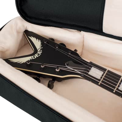 Gator Cases Pro-Go Ultimate Guitar Gig Bag; Fits 335 Semi Hollow or Flying V Style Guitars (G-PG-335V),Black image 9