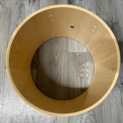 Pearl Forum Tom Drum Shell 12”x9” Bare Wood #OV42 image 3