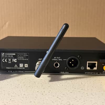 Sennheiser EW 500 G4-935 Handheld Wireless Microphone System with MMD 935 Capsule (AW+-Band: 470-558 MHz) 2010s - Black image 15
