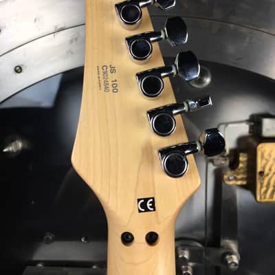 Ibanez JS 100 Joe Satriani Black Floyd Rose Electric Guitar image 8