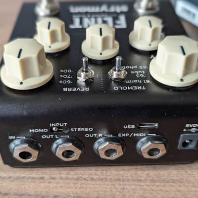 Strymon Flint Reverb and Tremolo V2 2022 - Present - Black image 6