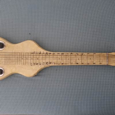 Vintage 1930s Volu-Tone Lap Steel Mother of Pearl Lap Steel Guitar White Sparkle MOP Pearl Valco Will Need New Tuner Buttons & Minor EZ Project TLC Magnatone Supertone Aloha image 12