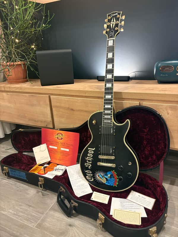 Gibson Custom Shop Les Paul Custom ’57 Reissue historic – James Hetfield “Old School” Tribute🔥🔥 image 1
