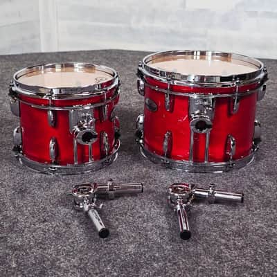 Used Pearl Professional Maple 5pc Drum Set Sequoia Red - Very Good image 11