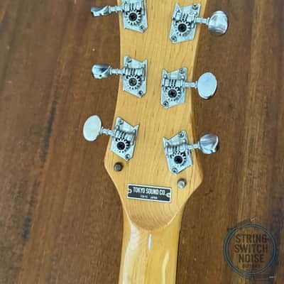 Guyatone LG-150T Guitar, “Mosrite” Offset, White, 1968 Vintage, RARE image 9