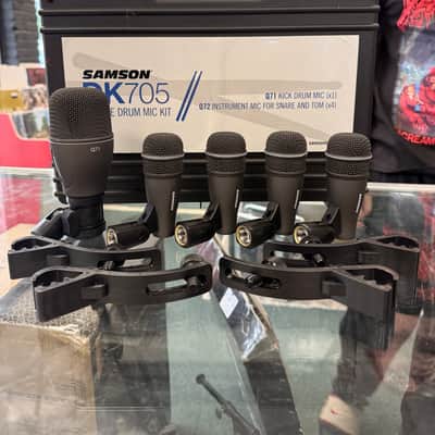 Samson DK707 7 Piece Drum Mic Set 2010s - Grey image 2