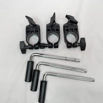Roland MDH-6U V-Drum Rack Clamp w/ L-Rod  THREE Pack for Roland MDS9V rack image 3