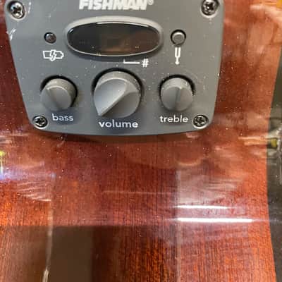 Fender FA-135CE Concert V2 Acoustic Guitar, Walnut FB, Sunburst NEW CONDITION! image 8
