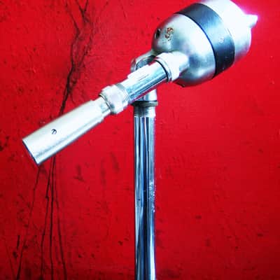 Vintage 1940's American D4T dynamic microphone harp mic Hi Z w Amphenol & Switchcraft adapters Altec Shure # 7 image 14