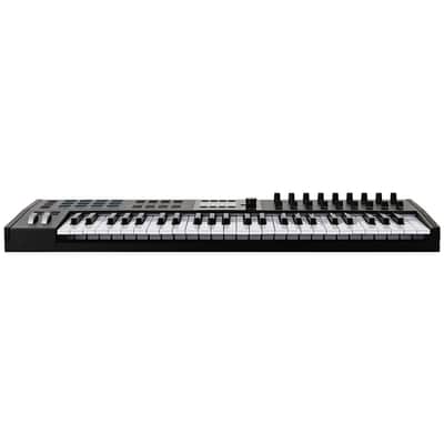 Mint Arturia KeyLab 49 Mk3 Black Bundle with Sustain Pedal & Polishing Cloth – 49-Key USB MIDI Controller, DAW Integration, Faders, Encoders, Pads & Analog Lab Pro Software for Music Production image 5
