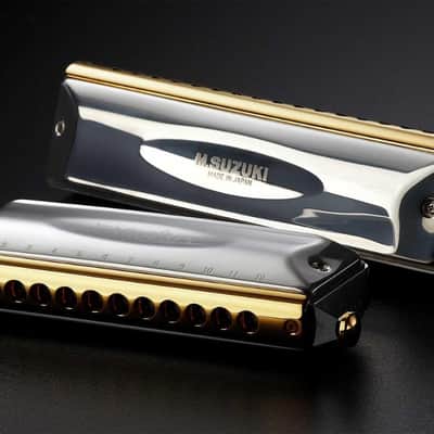 Suzuki F-48C Fabulous Cross Slide Alignment Harmonica *USA Small Business* image 2