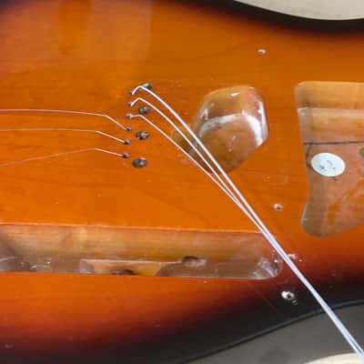 1997 Fender Nashville Classic Tele Body Solid Alder Sunburst Relic Deluxe Rare! image 3