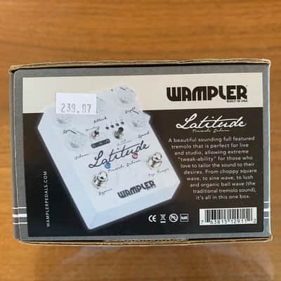 Wampler Latitude Deluxe Tremolo V2 Pedal - MINTY! image 7