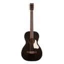 Art & Lutherie Roadhouse Parlor Faded Black Acoustic Electric Guitar