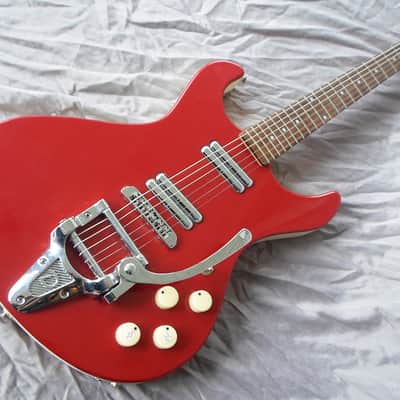 Danelectro Hodad  Metallic Red w/ Bigsby-Style Tremolo image 1