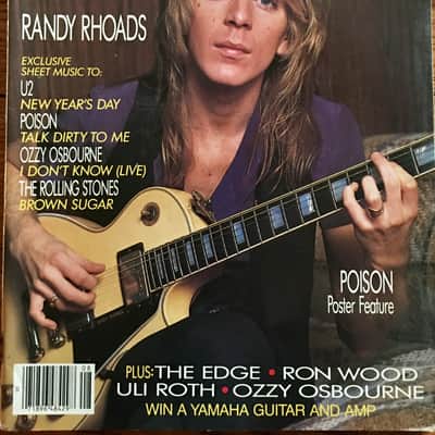Guitar for The Practicing Musician  Randy Rhoads bundle 4 Magazines image 2