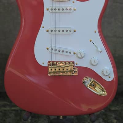 Fender Custom Shop '57 Stratocaster NOS, Maple Neck, Gold Hardware - Fiesta Red image 1