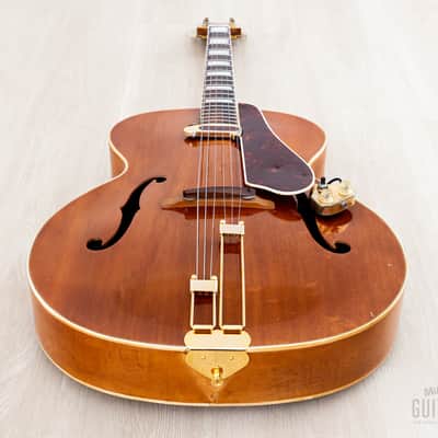 1949 Epiphone Broadway Vintage Archtop Guitar Blonde w/ DeArmond Rythm Chief 1000 Pickup & Case image 13