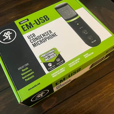Mackie EM-USB EleMent USB Condenser Microphone 2021 - Present - Green Lightning image 2