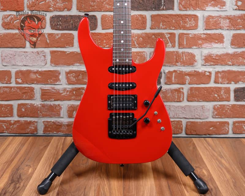 Jackson USA Custom Shop Soloist Student Ferrari Red 1985 w/Hard Shell Case image 1