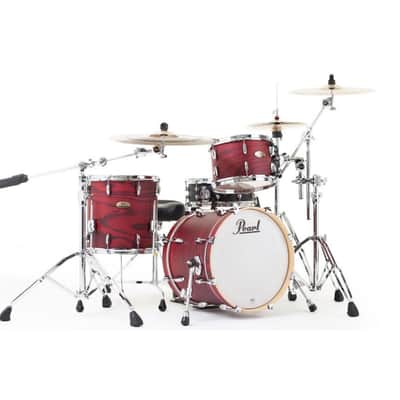 Pearl Session Studio Series STS983XPC 3-Piece Shell Kit #847 Scarlet Ash-#847 Scarlet Ash image 5