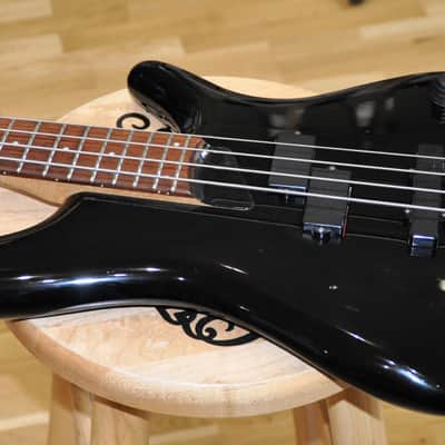 1989 IBANEZ SR600 SDGR BLACK 4 string Electric Bass - Made In Japan - Free Shipping! image 8