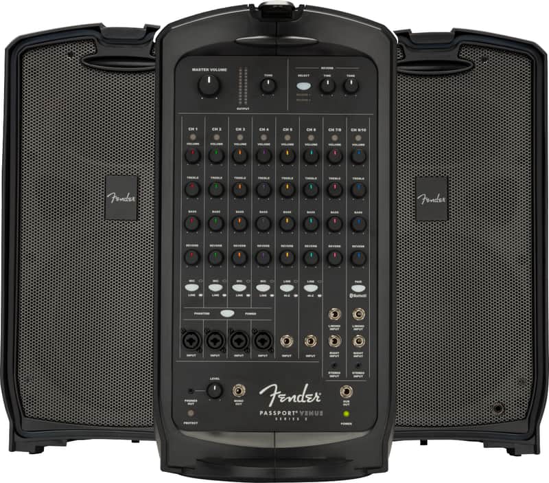Fender Passport® Venue Series 2, 120V, Black Model #: 6944000000 Portable Sound System image 1