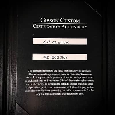 Gibson Les Paul Custom image 12