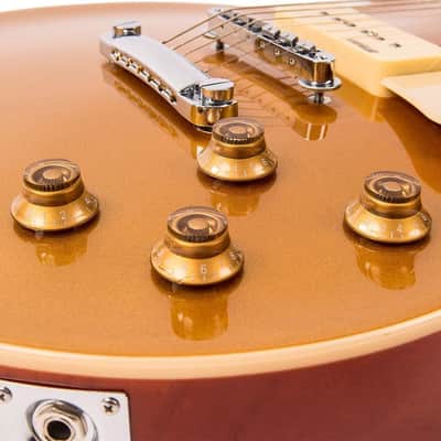 Vintage  Reissued V100GT Gold Top image 4