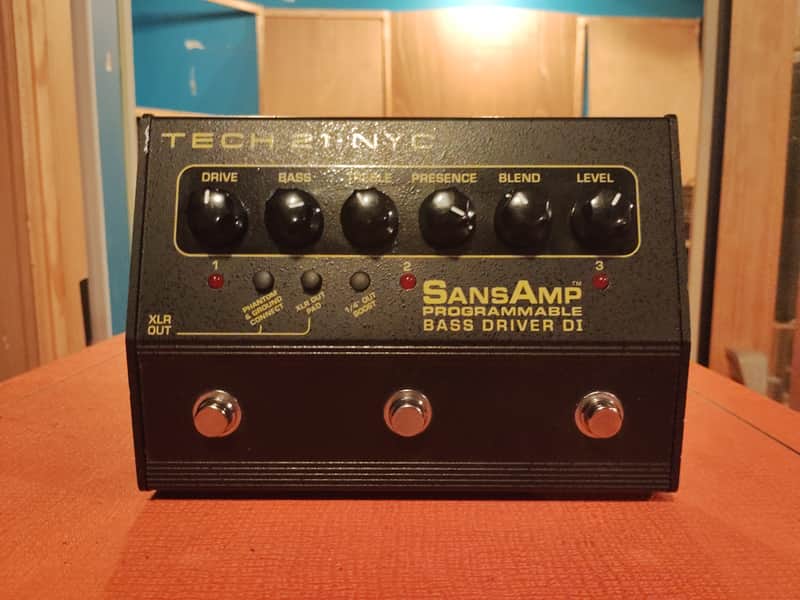 Tech 21 Sansamp Programmable Bass Driver
