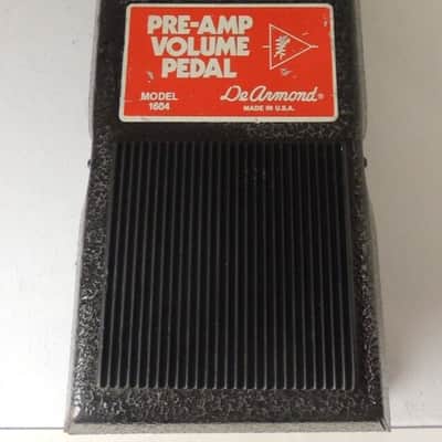 Vintage DeArmond Model 1604 Preamp Pre-Amp Volume Pedal Free USA S&H image 1