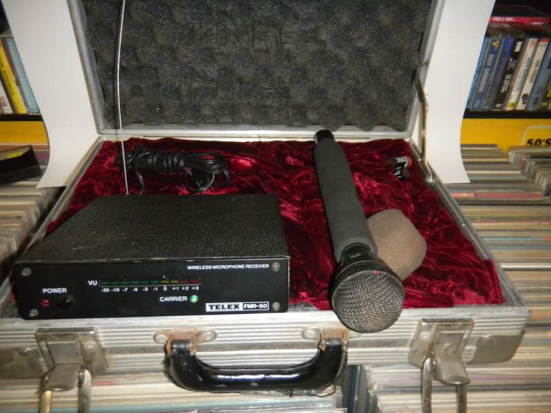 Telex FMR-50 PRO CUSTOM WIRELESS MIC MICROPHONE SYSTEM HQ image 1