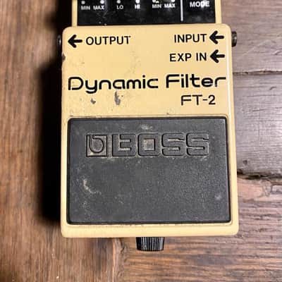 Boss FT-2 Dynamic Filter (Black Label) 1986 - 1989 - Yellow image 1