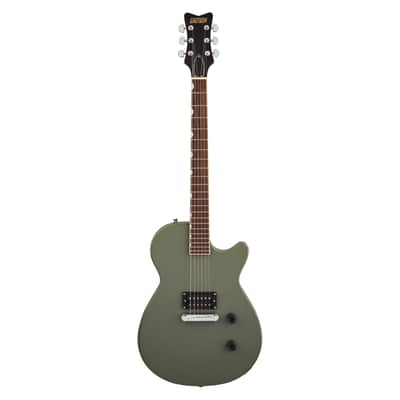 Used Gretsch Streamliner Jet Club 1 Pickup Electric Guitar - Olive Drab image 2