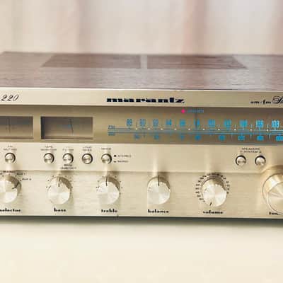 💢💢💢 Vintage Marantz MR220 Stereophonic Receiver - Serviced + Cleaned + LED image 3