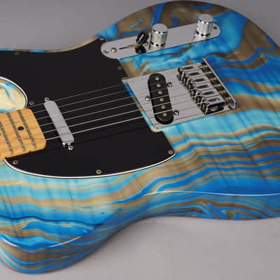 Fender FSR Swirl Telecaster Standard - Limited Edition - 2013 - Blue Swirl image 12