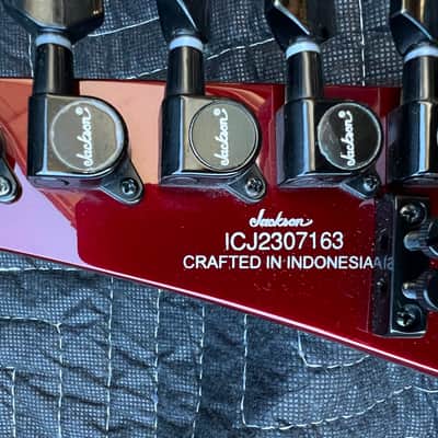 Jackson Pro Series Signature Phil Demmel Demmelition Fury PD Electric Guitar 2023 - Red Tide Fade image 7