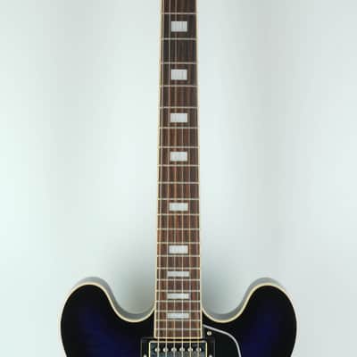 Gibson ES-335 Figured Deep Ocean Burst 2024 image 2