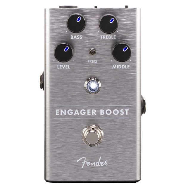 Fender Engager Boost Guitar Pedal 3-Band EQ True/Buffered Bypass