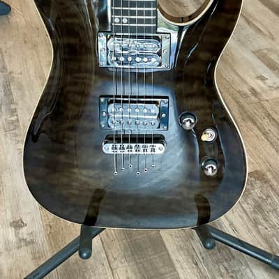 Bullfighter Electric Guitar - Black - w/ Gig Bag image 2